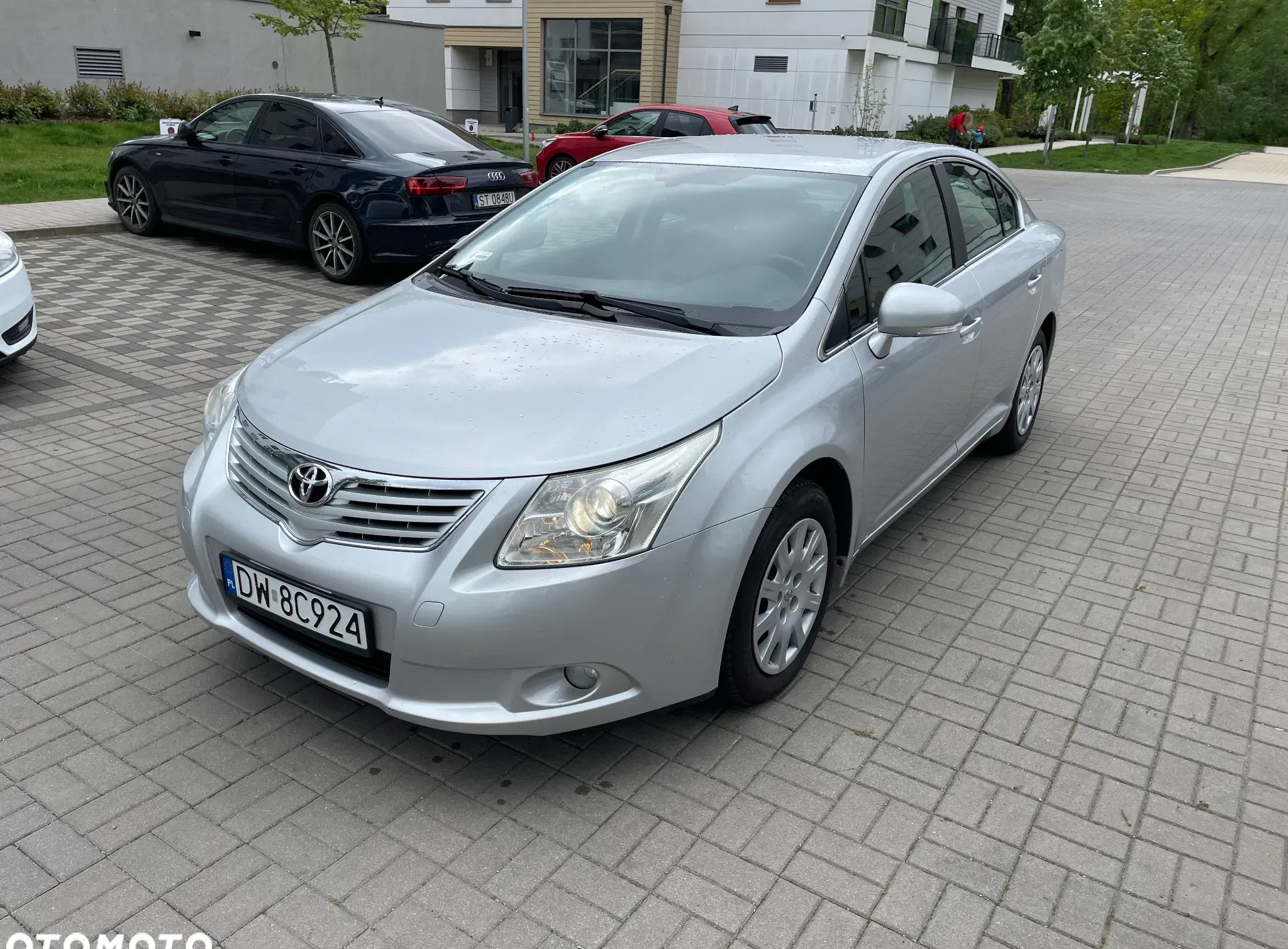 łódzkie Toyota Avensis cena 31000 przebieg: 210000, rok produkcji 2009 z Wrocław